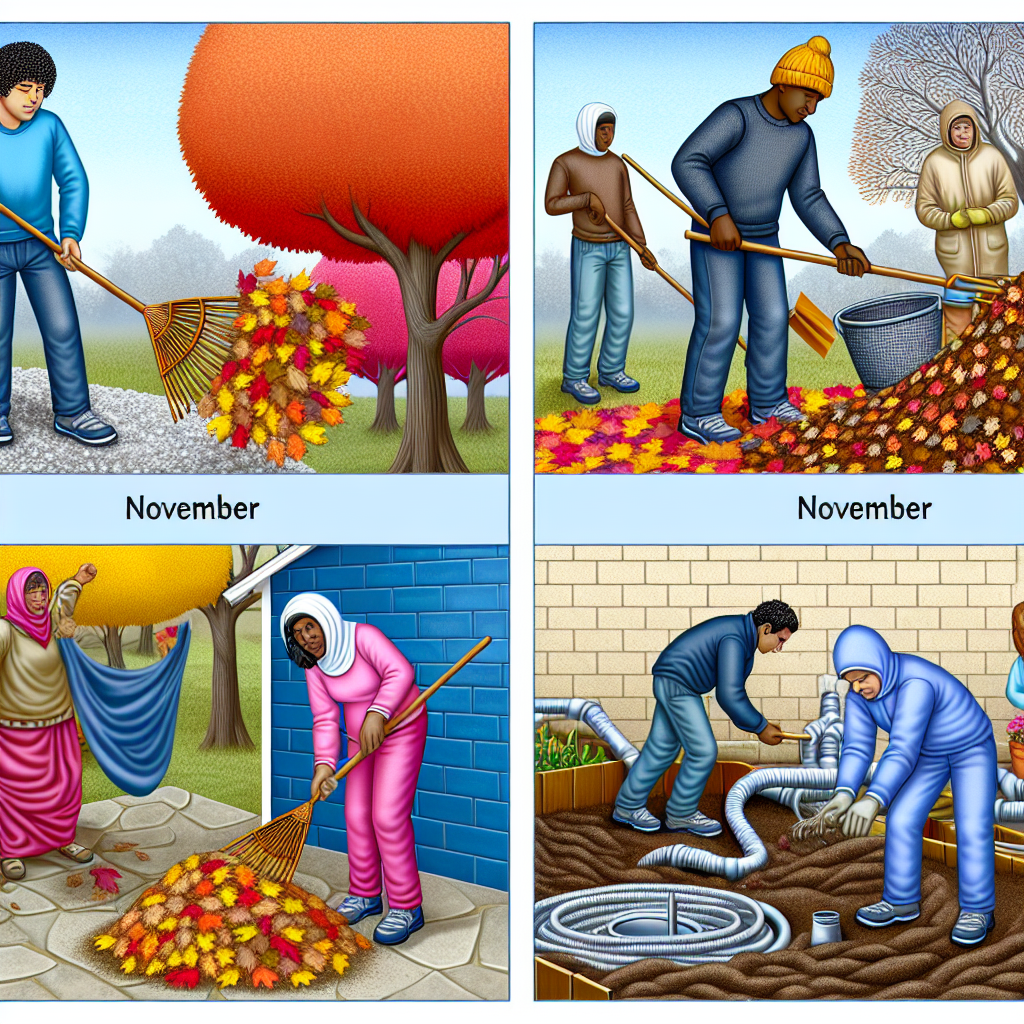 Ogród w listopadzie: Jak zabezpieczyć go przed zimą?