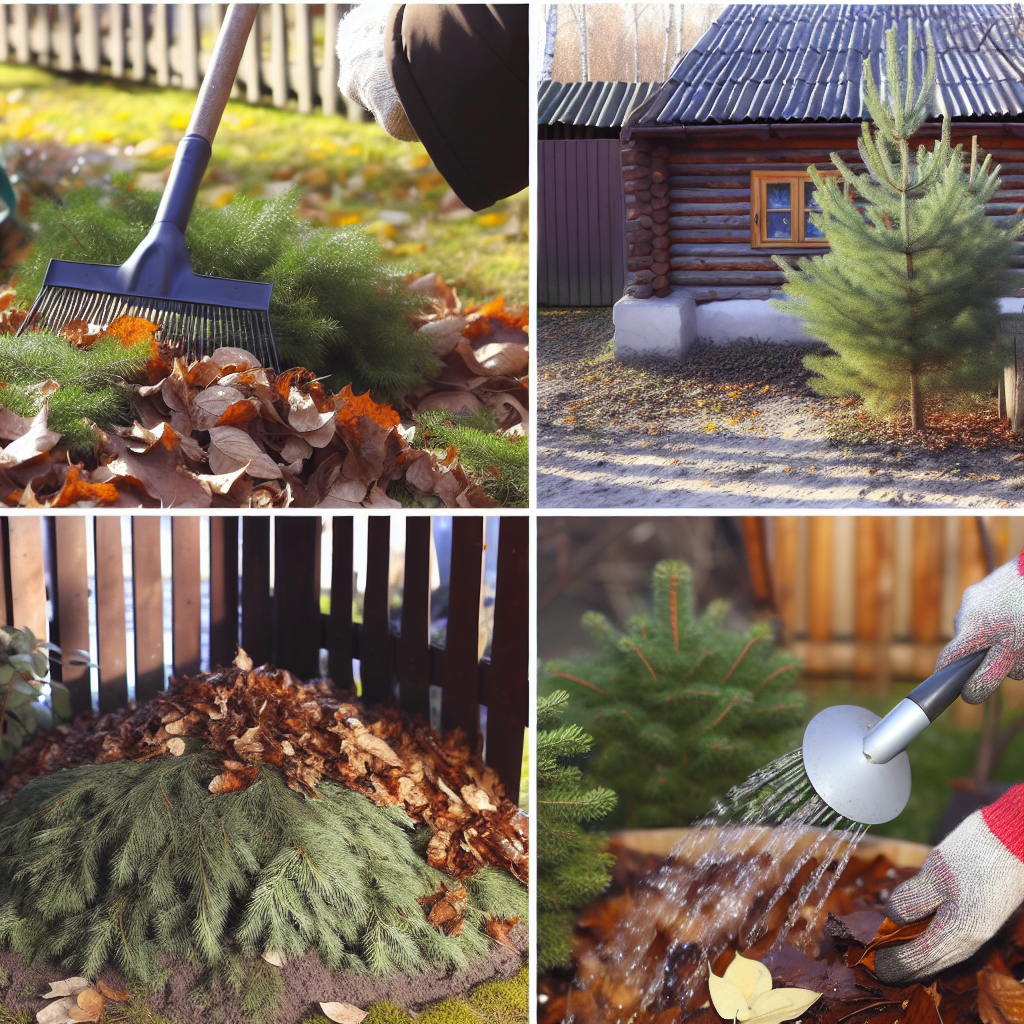 Kopczykowanie róż i okrywanie roślin agrowłókniną na zimę