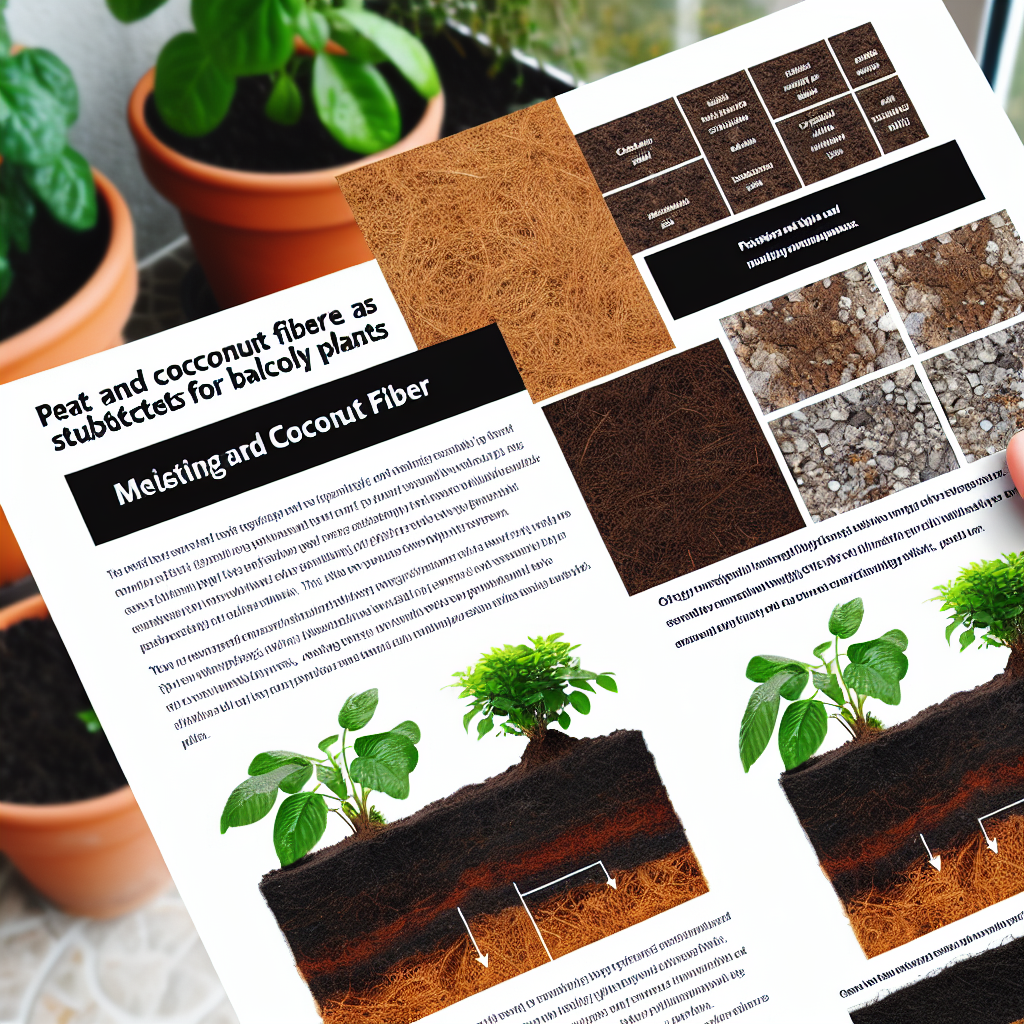 Ziemia na balkon: Torf czy włókno kokosowe? Wielki test podłoży