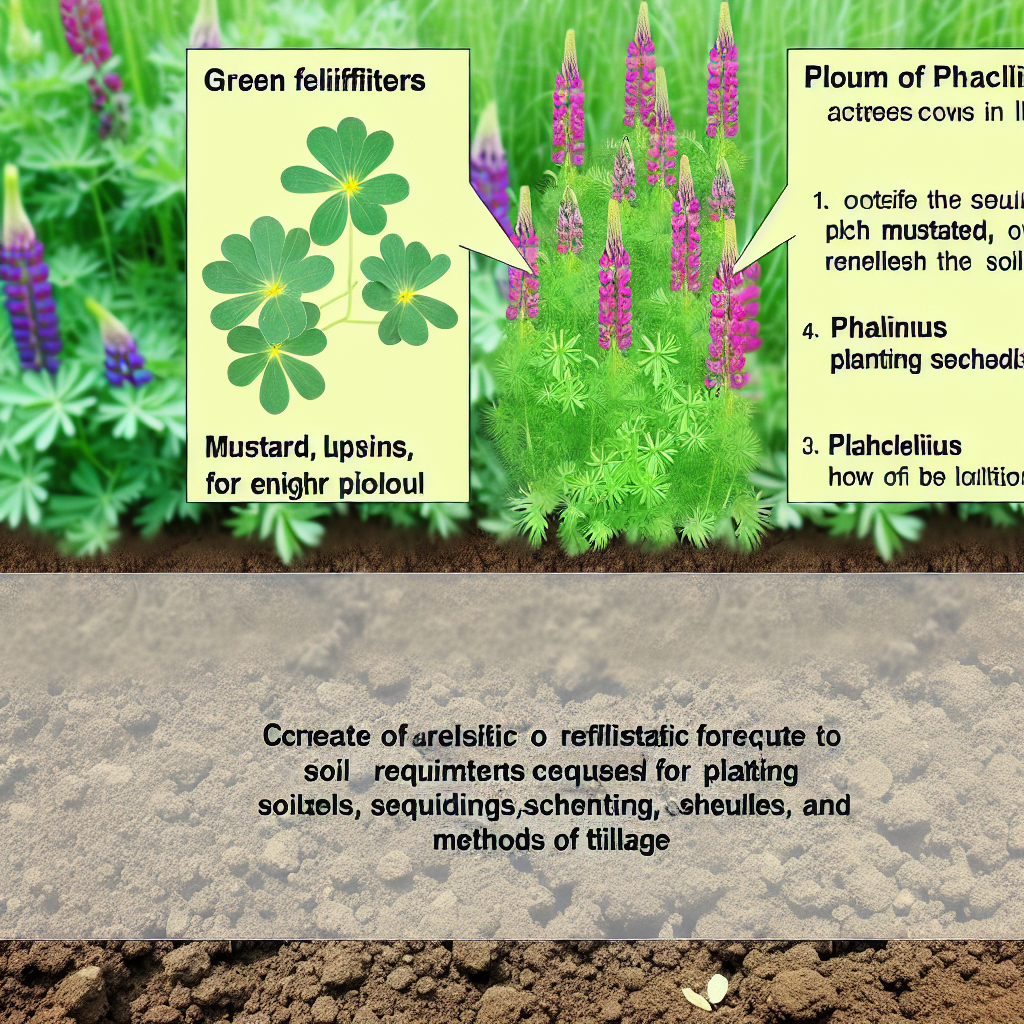 Nawozy zielone: Gorczyca, Łubin, Facelia – Idealny Poplon