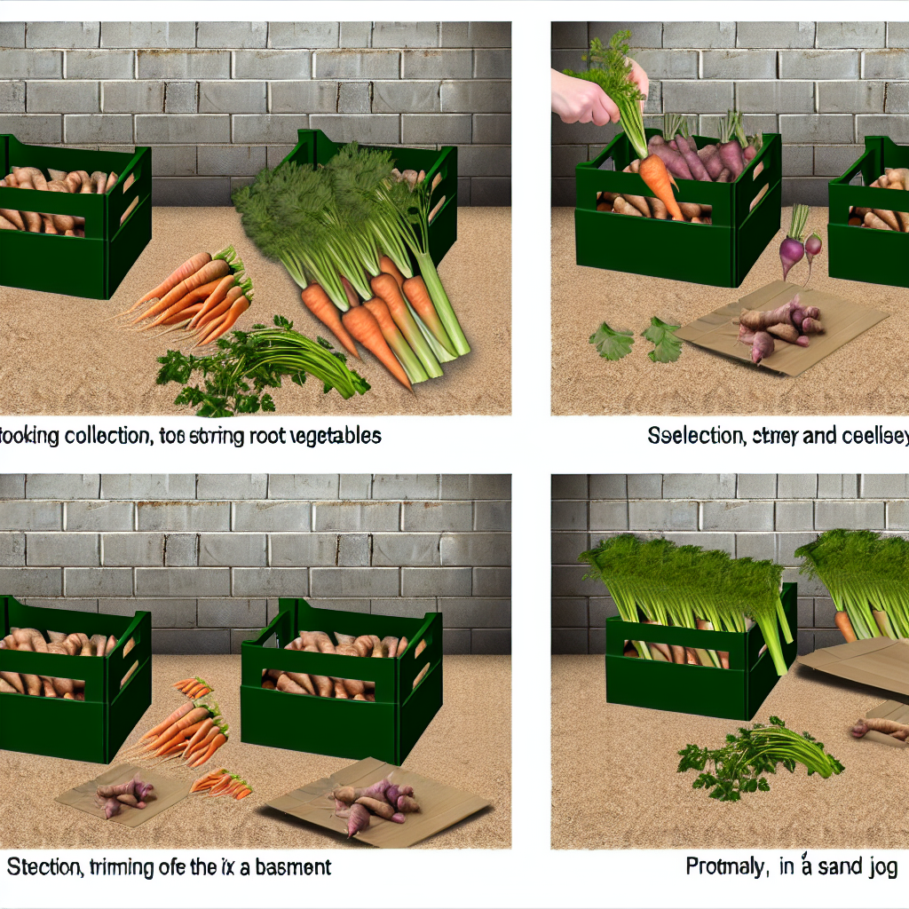 Zbiór świeżej marchwi i pietruszki w ogrodzie jesienią
