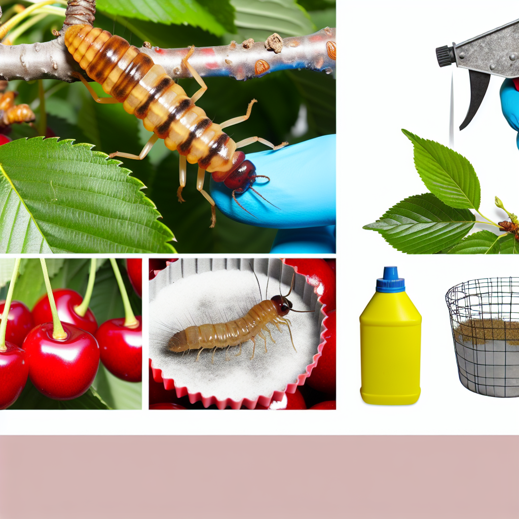 Robaczywe czereśnie? Kiedy pryskać na nasionnicę trześniówkę?